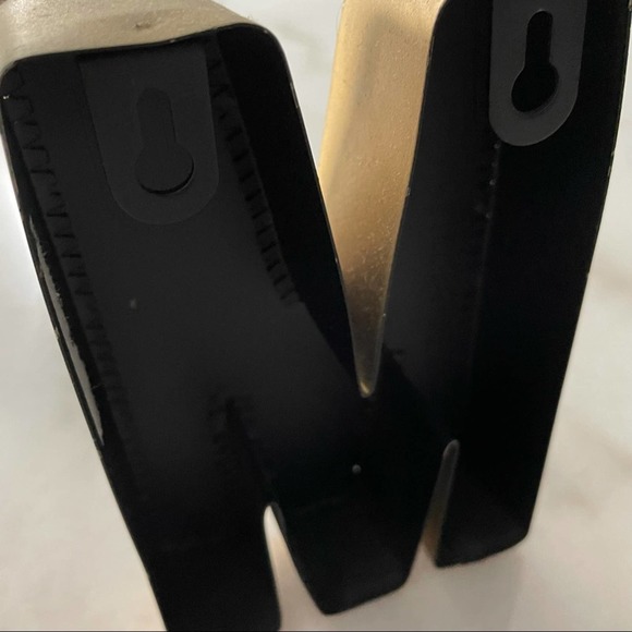 Gold Metal M Homer Decor Piece - Picture 4 of 8